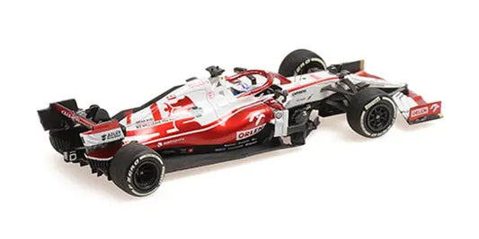 1/43 Alfa Romeo Racing Orlen C41 Kimi Raikkonen Final race Abu Dhabi GP 2021 - Racing Model Shop