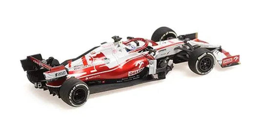 1/43 Alfa Romeo Racing Orlen C41 Kimi Raikkonen Final race Abu Dhabi GP 2021 - Racing Model Shop