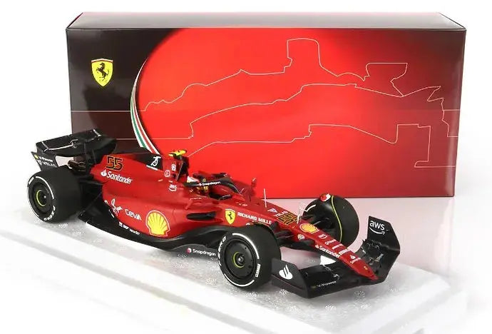 1/18 BBR Ferrari F1- 75 Australian GP 2022 C. Sainz - Racing Model Shop
