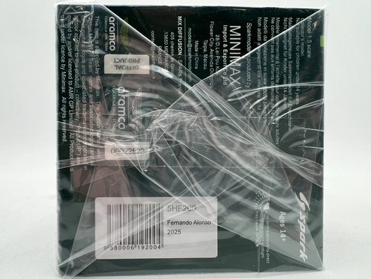 Spark Model 2025 1/5 Scale F1 Replica Helmet Fernando Alonso Aston Martin Aramco F1 Team Chinese GP #5HF200