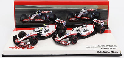 Minichamps 1/43 Haas F1 Set 2x VF22  Magnussen/Schumacher image 1