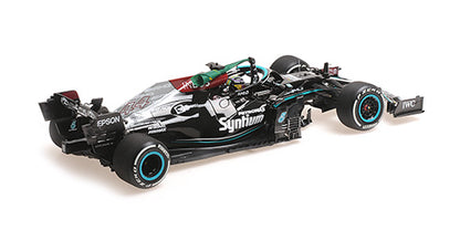 Mercedes-Amg Petronas F1Team W12 E Performance Hamilton 1st Brazil win w/flag image 3