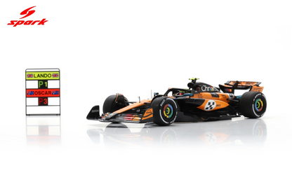Sparkmodel 1/43 McLaren MCL39 No.4 McLaren Formula 1 Team Winner Monaco GP 2025 Lando Norris