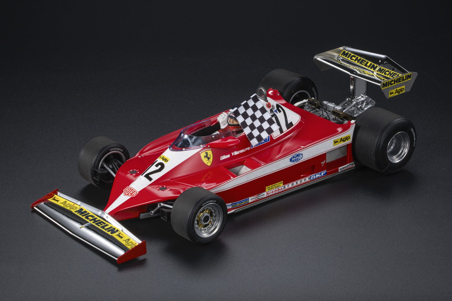 GP Replicas 1:18  Ferrari 312 T3 Gilles Villeneuve Collection