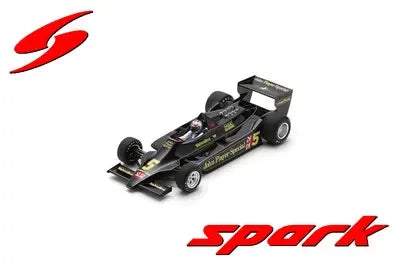 Sparkmodel 1/18 Lotus 79 #5 F1 racing model of Mario Andretti's 1978 Belgium GP winner