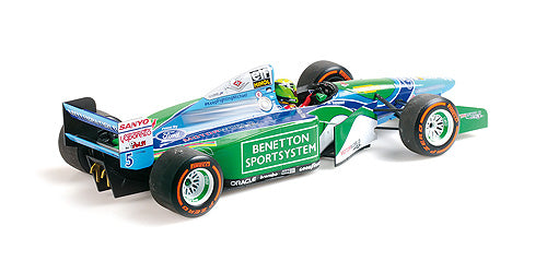 Minichamps  Benetton Ford B194 Mick Schumacher Demo Run Belgian