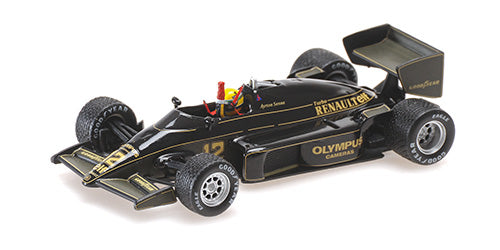 Minichamps 1/18 Lotus Renault 97T A .Senna GP Portugal 1985 W/Rain Tyres 1st win image 4