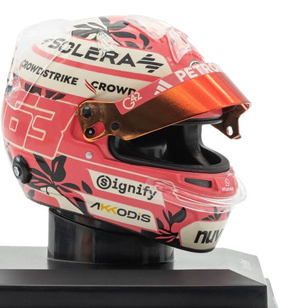 Sparkmodels 1/5 Mini Helmet Mercedes-AMG PETRONAS F1 Team George Russell Miami GP 2025