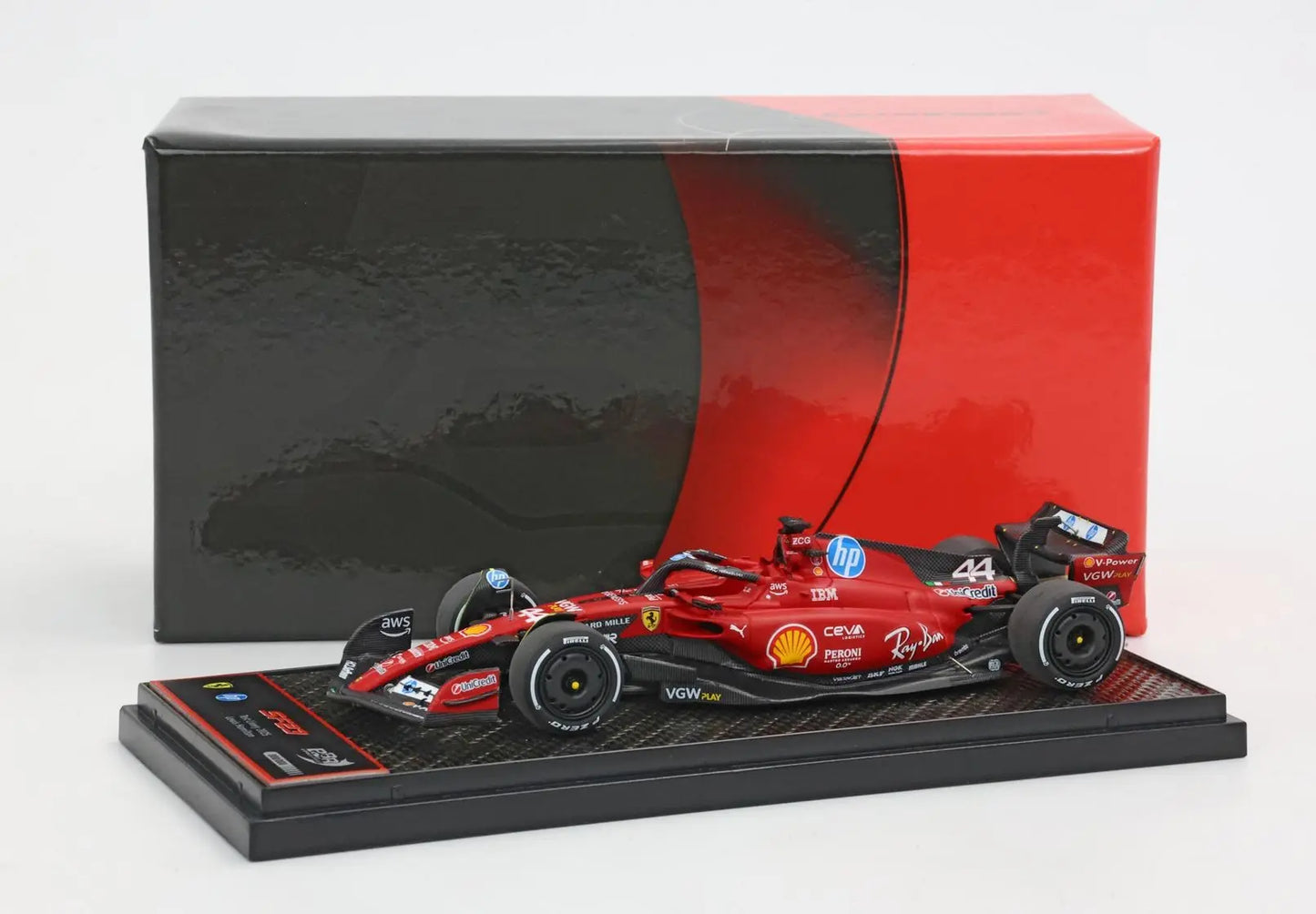 BBR Models 1/43 Ferrari SF23 F1 Fiorano test 2025  L Hamilton  Car #44 L.E 199 pieces BBR Models