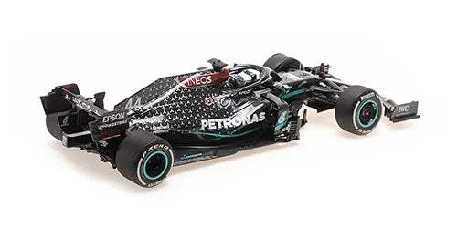 Minichamps 1/18 Mercedes Petronas F1 W11 L. Hamilton  W/British Gp 2020 FlatTyre image 1