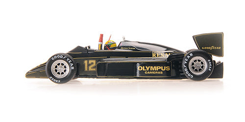 Minichamps 1/18 Lotus Renault 97T A .Senna GP Portugal 1985 W/Rain Tyres 1st win image 3