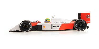 Minichamps 1/18 Mclaren Honda Mp4/4  Ayrton Senna  World Champion 1988 image 1