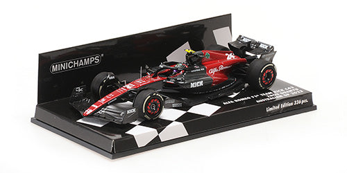 Minichamps 1/43 Alfa Romeo F1 team Stake C43 Guanyu Zhou  2023 image 1