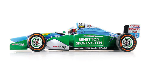 Minichamps  Benetton Ford B194 Mick Schumacher Demo Run Belgian