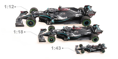 Minichamps 1/12 Mercedes Petronas F1 W11 EQ Performance L Hamilton WC 2020 image 4