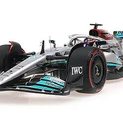 Minichamps 1/18 Mercedes Amg Petronas F1 W13 E G Russell  Spain GP 2022  L.E. 630 Pcs - Racing Model Shop
