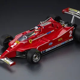 GP Replicas Ferrari F1 126c #2 Italy Gp Monza 1980 G Villeneuve