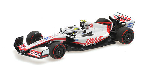 Minichamps 1/43 Haas F1 Team VF22 Mick Schumacher Bahrain Gp 2022 L.E. 1152 Pcs