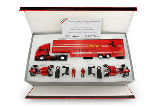 Brumm RTS08 Transporter Set G.P. Montecarlo 1984 image 0