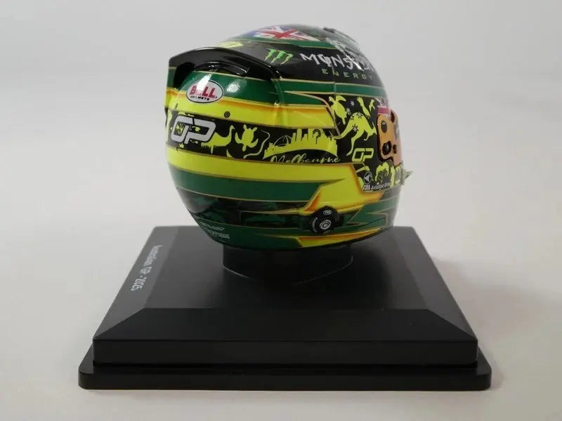 2025 Oscar Piastri McLaren F1 Team Australian GP F1 Replica Helmet 1:5 Scale by Spark #5HF207 - Racing Model Shop