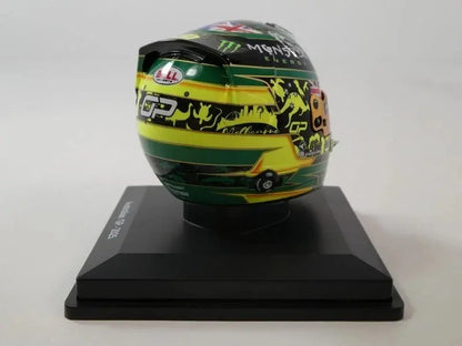 2025 Oscar Piastri McLaren F1 Team Australian GP F1 Replica Helmet 1:5 Scale by Spark #5HF207 - Racing Model Shop