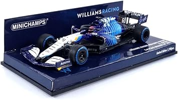 Minichamps 1/43 Williams Mercedes FW43B G Russell 2nd Place Belgian GP 2021
