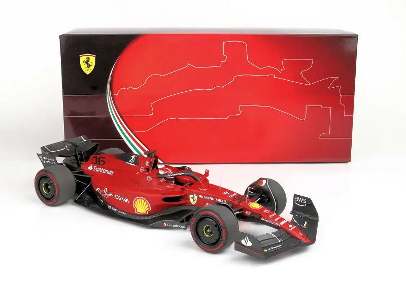 BBR 1/18 2022  F1-75 Bahrain GP Winner Charles Leclerc image 0