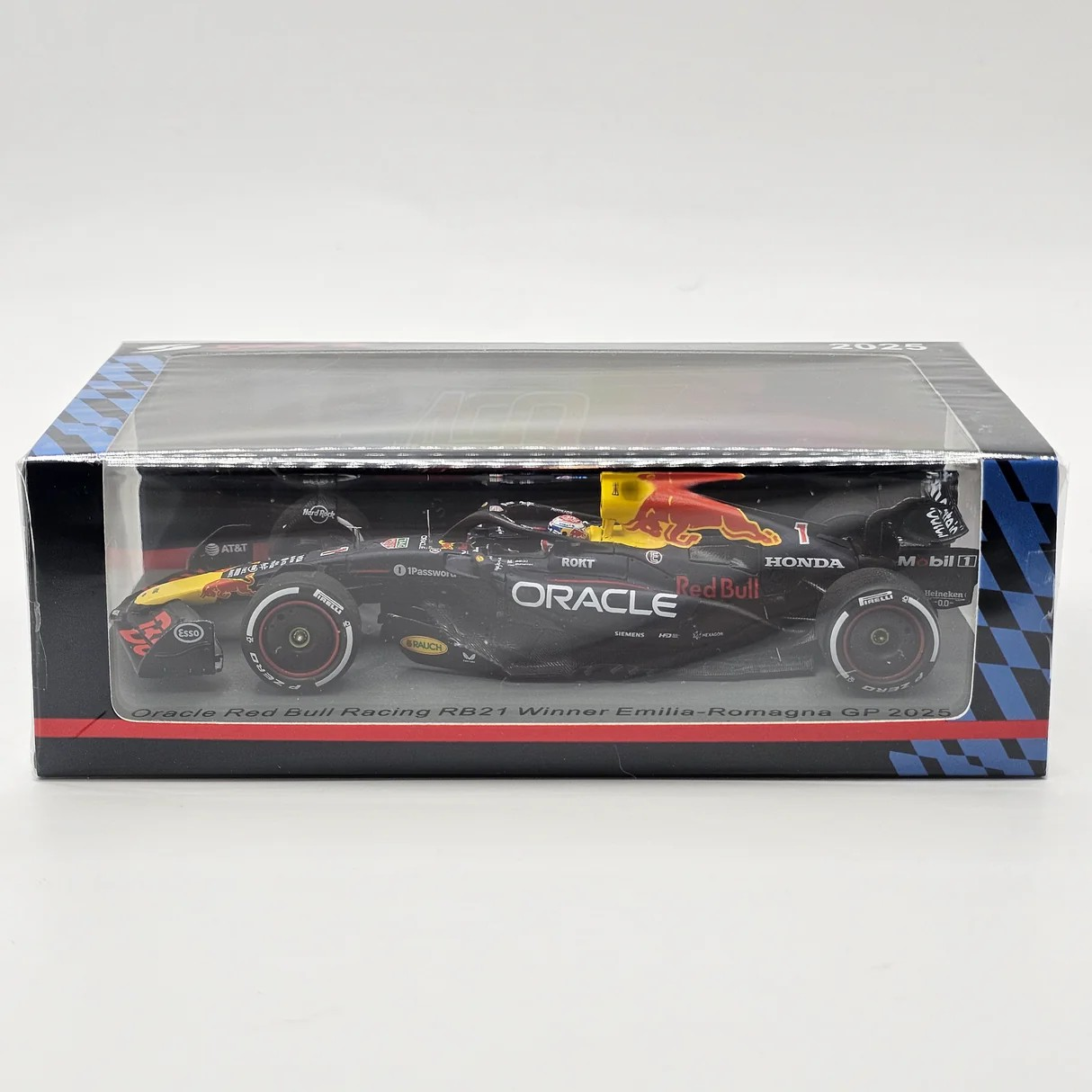 Spark Model 1/43 RB21 No.1 Winner Emilia-Romagna GP 2025 Max Verstappen