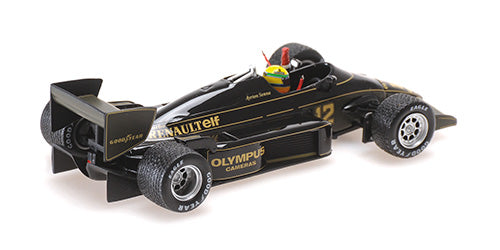 Minichamps 1/18 Lotus Renault 97T A .Senna GP Portugal 1985 W/Rain Tyres 1st win image 5