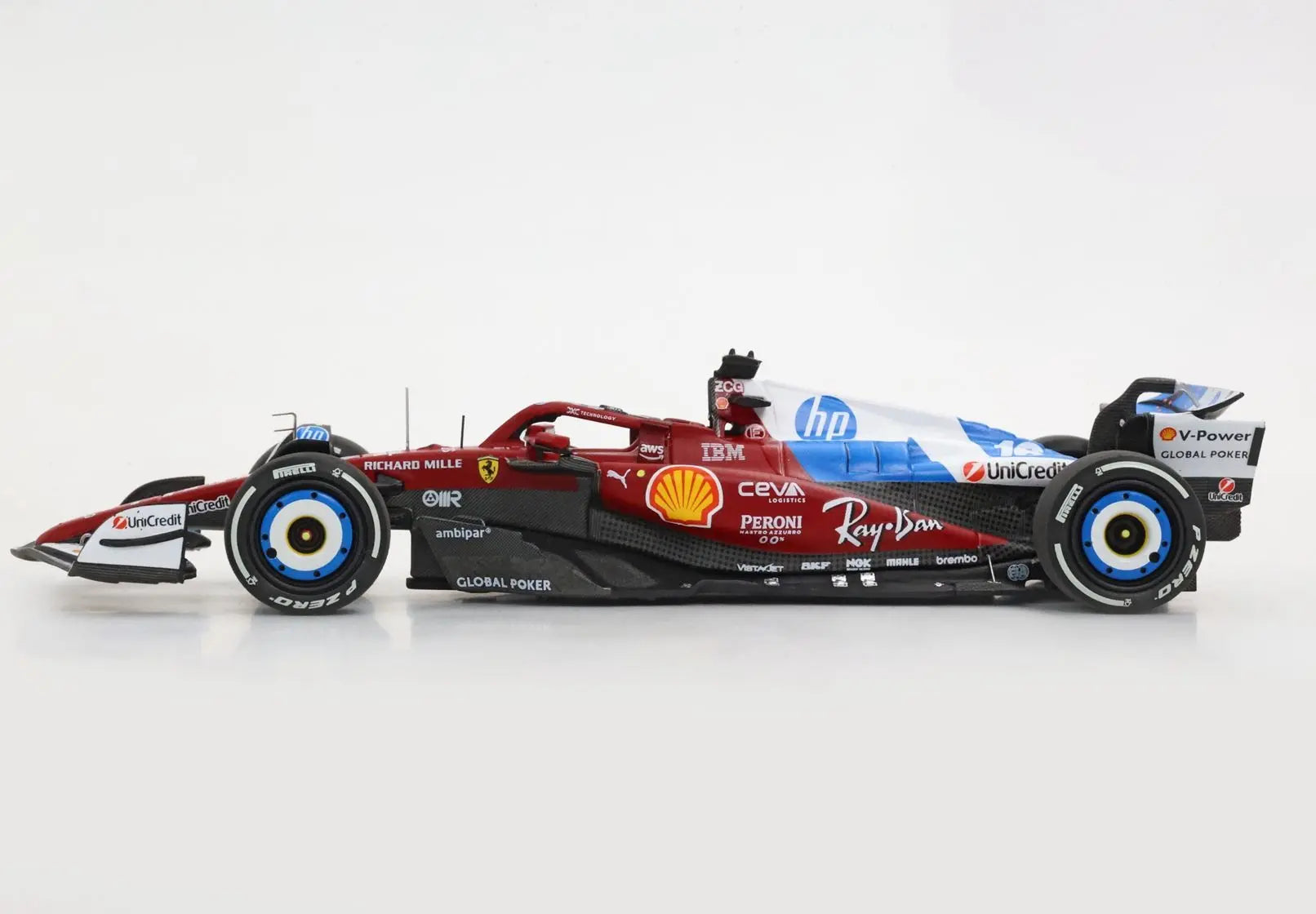 BBR Models 1/43 Ferrari SF25 F1 Miami GP Special Livery Charles Leclerc L.E 146 pieces BBR Models