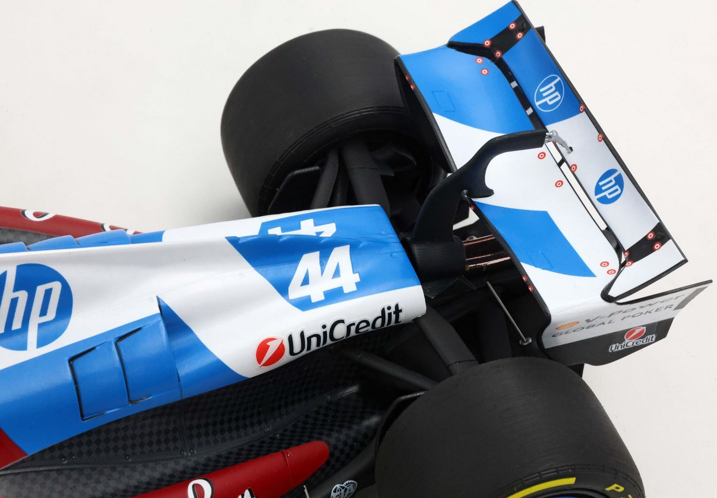 BBR Models 1/18 Ferrari SF25 F1 Miami GP Special Livery Lewis Hamilton - polyfoam package