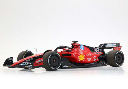 BBR Models 1/18 Ferrari SF-23 Fiorano Test 2025 #38 Zhou Guanyu Polyfoam Pack