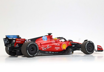 BBR Models 1/18 Ferrari SF-23 Fiorano Test 2025 Lewis Hamilton Polyfoam Pack
