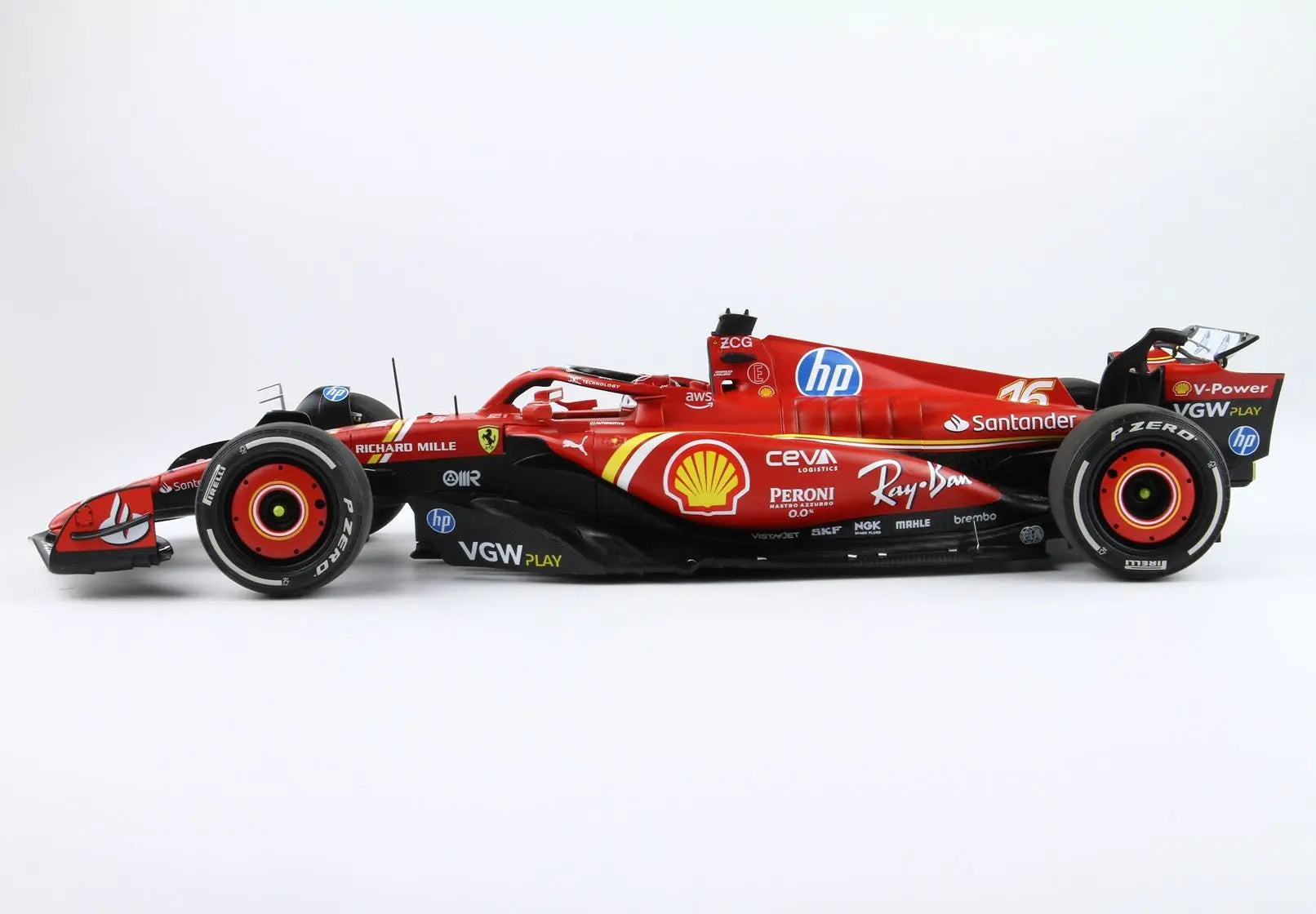 BBR 1:18 Ferrari SF-24 — Charles Leclerc Winner Monaco GP 2024 BBR 1:18 Ferrari SF-24 — Charles Leclerc Winner Monaco GP 2024