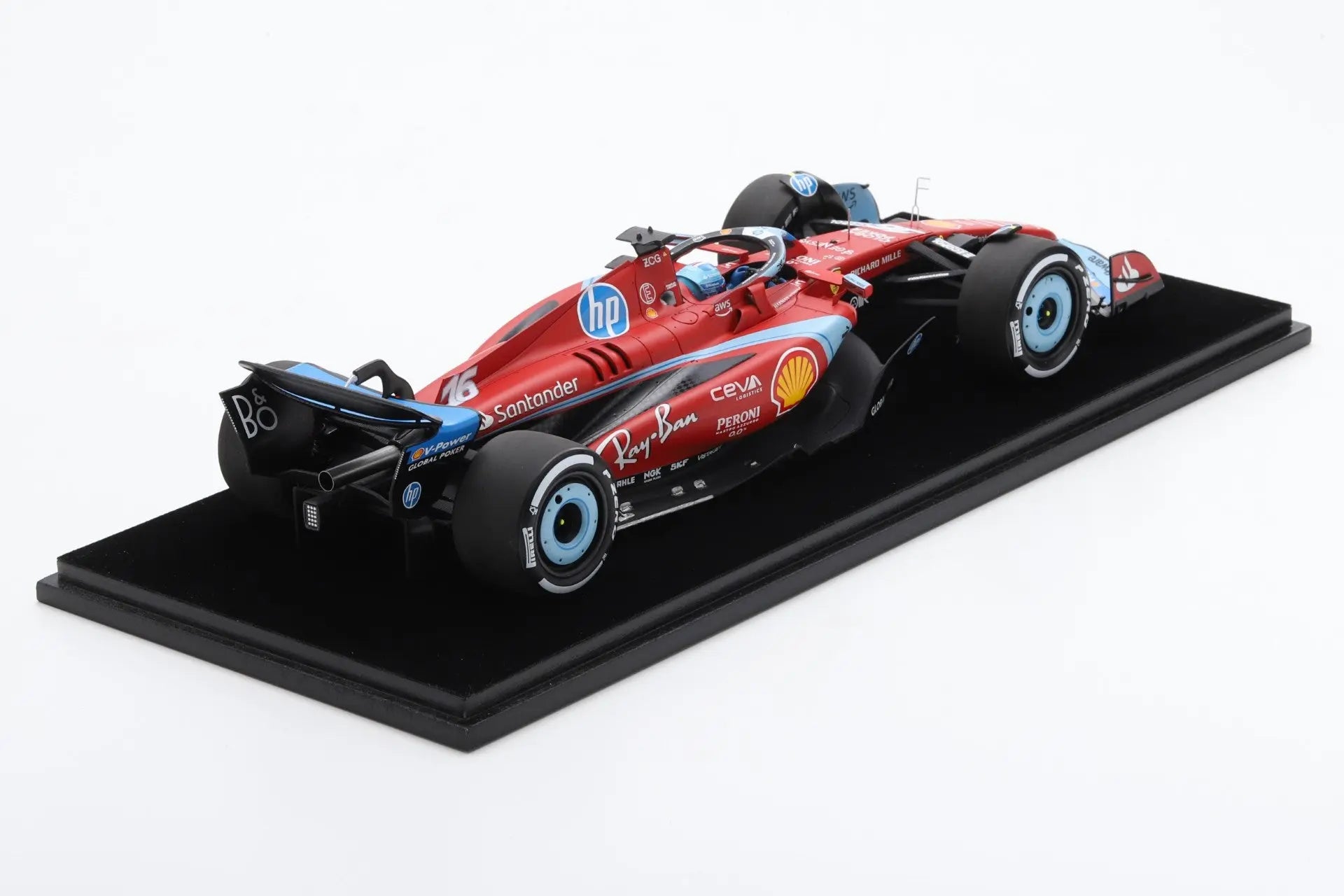 Looksmart 1/18 Ferrari SF-24 Miami GP 2024 – Charles Leclerc 3rd Place - Racing Model Shop