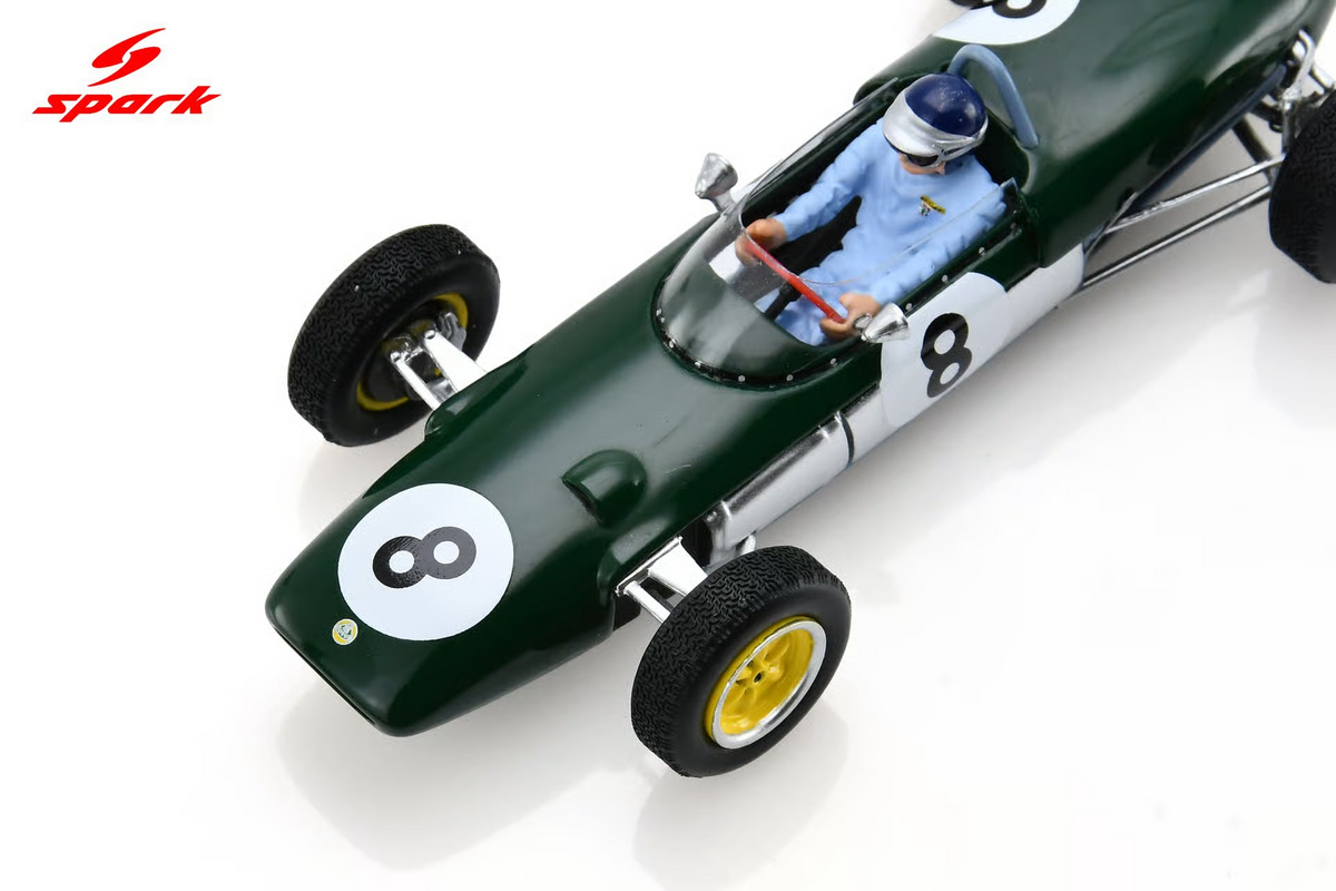 Sparkmodel 1/43 Lotus 21  #8 3rd French GP 1961 Jim Clark