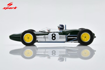 Sparkmodel 1/43 Lotus 21  #8 3rd French GP 1961 Jim Clark