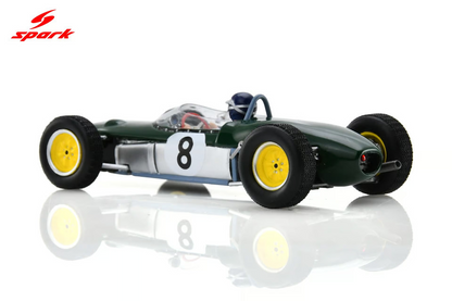 Sparkmodel 1/43 Lotus 21  #8 3rd French GP 1961 Jim Clark