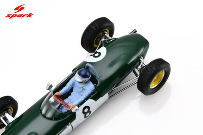 Sparkmodel 1/43 Lotus 21  #8 3rd French GP 1961 Jim Clark