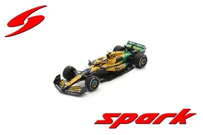 Sparkmodel 1/43 McLaren Formula 1 Team MCL38 No.4 4th Monaco GP 2024 Lando Norris - Racing Model Shop