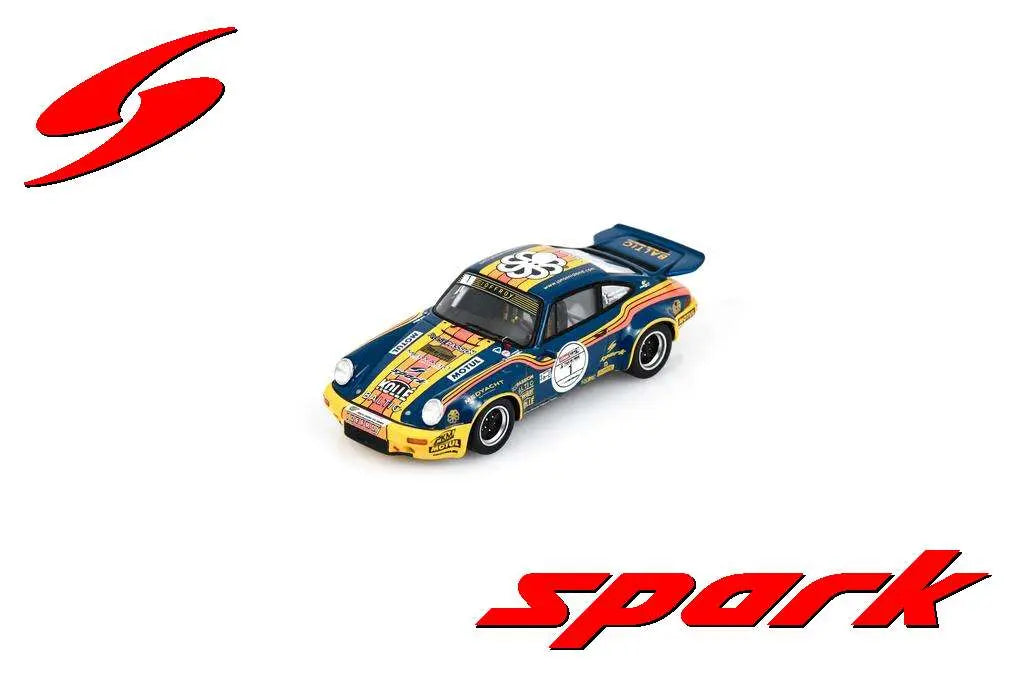 Sparkmodel 1/43 Porsche 911 3.0 No.1 Tour de Corse Historique 2024 A. Oreille - S. Oreille Limited 300 - Racing Model Shop