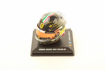 LookSmart Models helmets 1/5 Charles Leclerc  Scuderia Ferrari HP Italian GP 2024 Winner