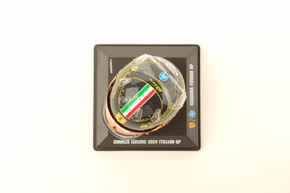 LookSmart Models helmets 1/5 Charles Leclerc  Scuderia Ferrari HP Italian GP 2024 Winner