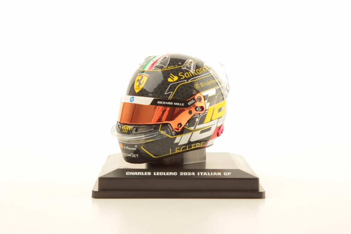 LookSmart Models helmets 1/5 Charles Leclerc  Scuderia Ferrari HP Italian GP 2024 Winner