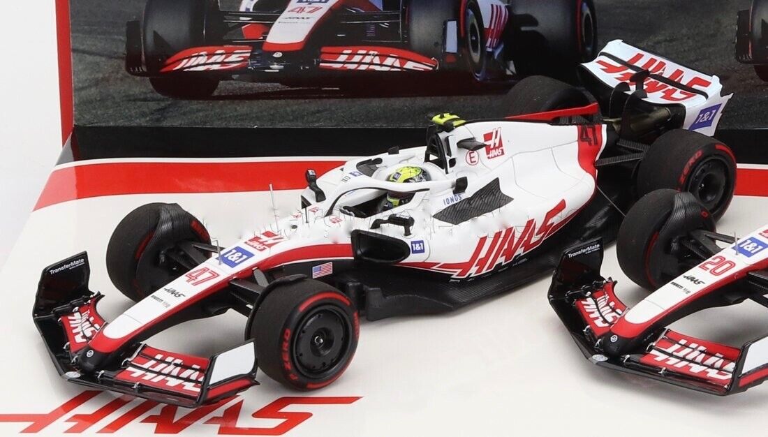 Minichamps 1/43 Haas F1 Set 2x VF22  Magnussen/Schumacher image 0