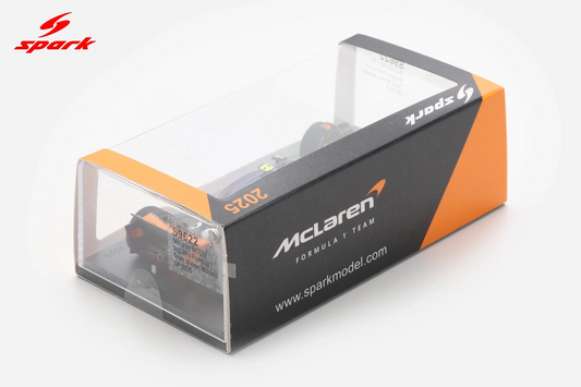 Sparkmodel 1/43 McLaren MCL39 No.4 McLaren Formula 1 Team Winner Monaco GP 2025 Lando Norris