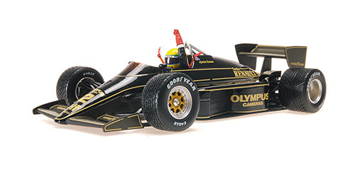 Minichamps 1/18 Lotus Renault 97T A .Senna GP Portugal 1985 W/Rain Tyres 1st win image 2