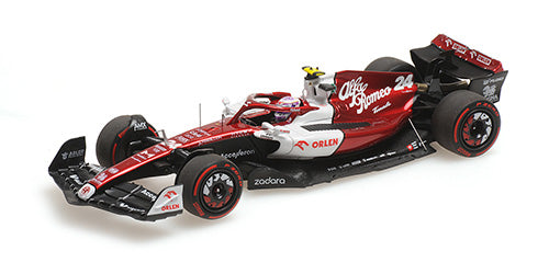 Minichamps 1/43 Alfa Romeo F1 Team Orlen C42  Guanyu Zhou  Bahrain GP 2022 image 0