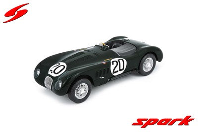 Spark 1/18 Jaguar Xk 120 C #20 Winner Le Mans 24h 1951 P. Walker – P. Whitehead image 0