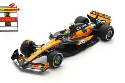 Sparkmodel 1/43 McLaren MCL39 No.4 McLaren Formula 1 Team Winner Monaco GP 2025 Lando Norris